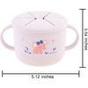 image:imageStephen Joseph Silicone Snack Cup Snack Cups for Babies and Toddlers Bunny MediumElephant