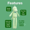 image:imageStephen Joseph Stuffed Animal Toy 11 inches Small Super Soft Plush Doll Toys for Baby Toddler Kids Bebe BunnyDanny Dino