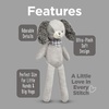 image:imageStephen Joseph Stuffed Animal Toy 11 inches Small Super Soft Plush Doll Toys for Baby Toddler Kids Bebe BunnyPercy Puppy