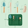 image:imageStephen Joseph Toddler Gardening Tool Set 5 PCS  Mini Shovel Seed Dibbler Mini Rake and Plant Markers with Roll Up Bag Kids Gardening Tools Best Outdoor Toys Gift for Boys and Girls Dino