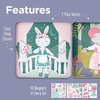 image:imageStephen Joseph Travel TIN Magnetic Dress UP Bunny and CATBunny and Cat