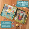 image:imageStephen Joseph Travel TIN Magnetic Dress UP Bunny and CATBunny and Cat