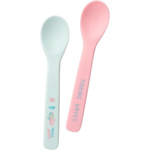 image:imageStephen Joseph Baby Silicone Spoon Set First Stage Feeding Spoons for Infants Spoon Set Encourages SelfFeeding Toddler Feeding Spoons DINOMERMAID