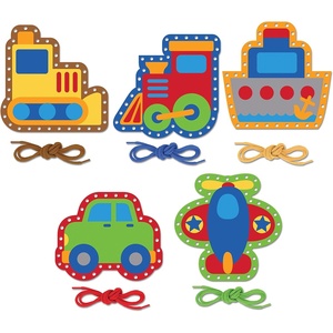 image:imageStephen Joseph Lacing Cards Zoo SmallTransportation