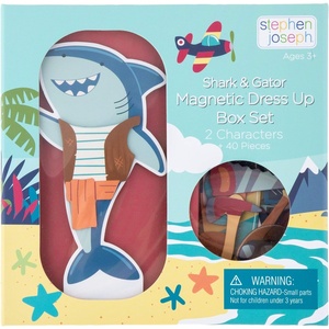 image:imageStephen Joseph Magnetic Dress UP Doll Shark and GatorShark and Gator