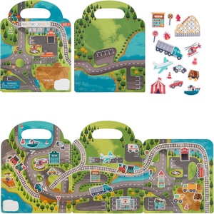 image:imageStephen Joseph Reusable Sticker Book for Kids City 30 Sticker Play SetCity