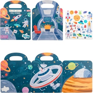 image:imageStephen Joseph Reusable Sticker Book for Kids City 30 Sticker Play SetSpace