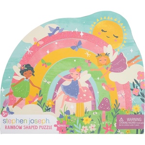 image:imageStephen Joseph Shaped Jigsaw Puzzle 40 Pieces Preschool Toddler Puzzle UnicornRainbow