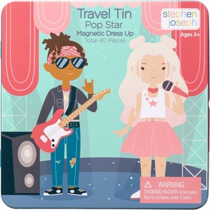 image:imageStephen Joseph Travel TIN Magnetic Dress UP Bunny and CATPop Star