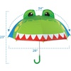image:imageStephen Joseph 3D Pop Up Kids Umbrella Cute Animals amp Toddler Rain Umbrella Lightweight Easy Grip Handle for Boys Girls Ages 38Dino
