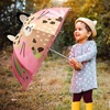 image:imageStephen Joseph 3D Pop Up Kids Umbrella Cute Animals amp Toddler Rain Umbrella Lightweight Easy Grip Handle for Boys Girls Ages 38Leopard