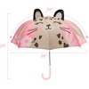 image:imageStephen Joseph 3D Pop Up Kids Umbrella Cute Animals amp Toddler Rain Umbrella Lightweight Easy Grip Handle for Boys Girls Ages 38Leopard