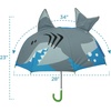 image:imageStephen Joseph 3D Pop Up Kids Umbrella Cute Animals amp Toddler Rain Umbrella Lightweight Easy Grip Handle for Boys Girls Ages 38Shark