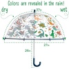 image:imageStephen Joseph Clear Color Changing Bubble Umbrella Kids Toddler Umbrella with Dome CanopyFruit