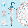 image:imageStephen Joseph Clear Color Changing Bubble Umbrella Kids Toddler Umbrella with Dome CanopyPrincess