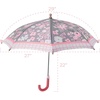 image:imageStephen Joseph Toddler and Little Kid Umbrella with Pinch Free Closure and Colorful DesignCharcoal Flower