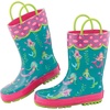image:imageStephen Joseph Girls All Over Print Rain BootsMermaid