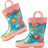 image:imageStephen Joseph Kids Rain Boots Turquoise Floral 6