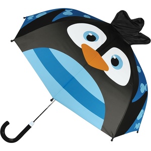 image:imageStephen Joseph 3D Pop Up Kids Umbrella Cute Animals amp Toddler Rain Umbrella Lightweight Easy Grip Handle for Boys Girls Ages 38Penguin