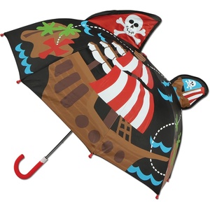 image:imageStephen Joseph 3D Pop Up Kids Umbrella Cute Animals amp Toddler Rain Umbrella Lightweight Easy Grip Handle for Boys Girls Ages 38Pirate