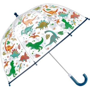 image:imageStephen Joseph Clear Color Changing Bubble Umbrella Kids Toddler Umbrella with Dome CanopyDino