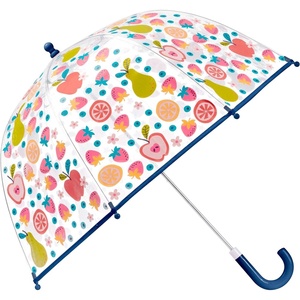 image:imageStephen Joseph Clear Color Changing Bubble Umbrella Kids Toddler Umbrella with Dome CanopyFruit