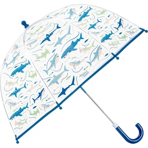 image:imageStephen Joseph Clear Color Changing Bubble Umbrella Kids Toddler Umbrella with Dome CanopyShark