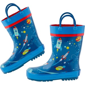 image:imageStephen Joseph Girls All Over Print Rain BootsBlue