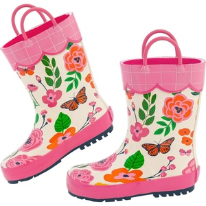 image:imageStephen Joseph Girls All Over Print Rain BootsButterfly