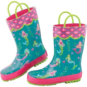 image:imageStephen Joseph Girls All Over Print Rain BootsMermaid
