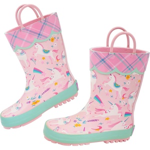 image:imageStephen Joseph Girls RainbootsPink Unicorn