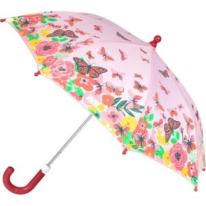 image:imageStephen Joseph Kids Color Changing Wet Dry Umbrella Water reacting Pinch Free Umbrellas for Rain Childrens Umbrella BUTTERFLY 23X29BUTTERFLY