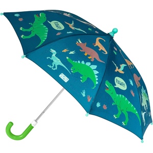 image:imageStephen Joseph Kids Color Changing Wet Dry Umbrella Water reacting Pinch Free Umbrellas for Rain Childrens Umbrella BUTTERFLY 23X29DINO