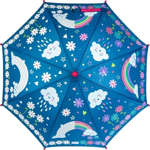 image:imageStephen Joseph Kids Color Changing Wet Dry Umbrella Water reacting Pinch Free Umbrellas for Rain Childrens Umbrella BUTTERFLY 23X29RAINBOW