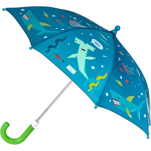 image:imageStephen Joseph Kids Color Changing Wet Dry Umbrella Water reacting Pinch Free Umbrellas for Rain Childrens Umbrella BUTTERFLY 23X29SHARK