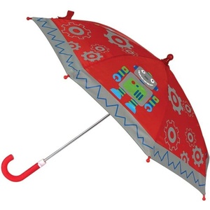 image:imageStephen Joseph Kids Print Umbrella Robot One Size