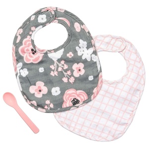 image:imageStephen Joseph Muslin BIB Sets DinoCharcoal Flower