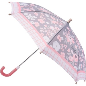 image:imageStephen Joseph Toddler and Little Kid Umbrella with Pinch Free Closure and Colorful DesignCharcoal Flower