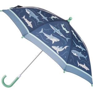 image:imageStephen Joseph Toddler and Little Kid Umbrella with Pinch Free Closure and Colorful DesignNavy Shark