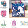 image:imageStephen Joseph Large Recycled Gift Bag with Handles Kids Reusable Birthday Party Gift Bag Shopping BagBunny