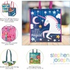 image:imageStephen Joseph Large Recycled Gift Bag with Handles Kids Reusable Birthday Party Gift Bag Shopping BagLlama