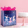 image:imageStephen Joseph Large Recycled Gift Bag with Handles Kids Reusable Birthday Party Gift Bag Shopping BagMulti