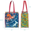 image:imageStephen Joseph Large Recycled Gift Bag with Handles Kids Reusable Birthday Party Gift Bag Shopping BagShark