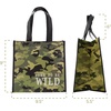 image:imageStephen Joseph Medium Recycled Gift Bag with Handles Kids Reusable Birthday Party Gift Bag Shopping BagCAMO