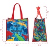 image:imageStephen Joseph Medium Recycled Gift Bag with Handles Kids Reusable Birthday Party Gift Bag Shopping BagDINO