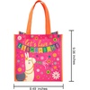 image:imageStephen Joseph Medium Recycled Gift Bag with Handles Kids Reusable Birthday Party Gift Bag Shopping BagLLAMA