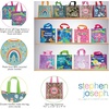 image:imageStephen Joseph Medium Recycled Gift Bag with Handles Kids Reusable Birthday Party Gift Bag Shopping BagUNICORN
