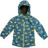 image:imageStephen Joseph Boy Raincoat Waterproof Jacket Cotton Lined Hooded Outerwear for School Travel Sizes 2T78Blue Construction