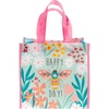 image:imageStephen Joseph Medium Recycled Gift Bag with Handles Kids Reusable Birthday Party Gift Bag Shopping BagBee