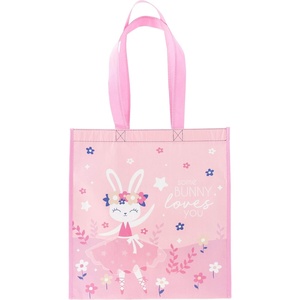 image:imageStephen Joseph Large Recycled Gift Bag with Handles Kids Reusable Birthday Party Gift Bag Shopping BagBunny